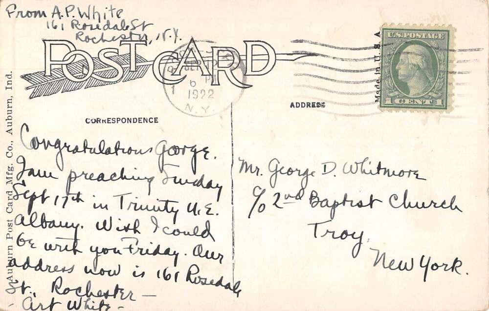 Fair Haven New York Pleasant Beach Hotel Scenic View Vintage Postcard AA31736 - Image 2