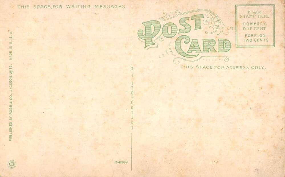 Jackson Mississippi Bon Ton Cafe Interior Vintage Postcard AA35586 - Image 2