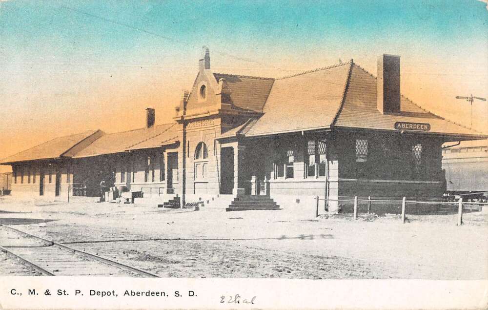 South Dakota 1900-1930 in Vintage Postcards