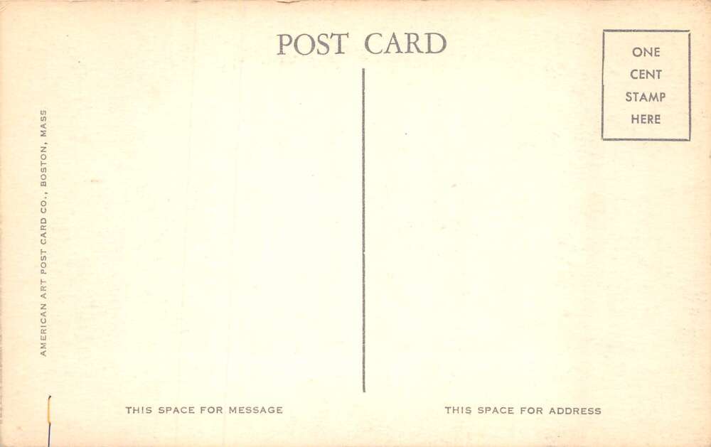 Cape Cod Massachusetts Belmont Hotel Veranda Vintage Postcard CC4203 - Image 2