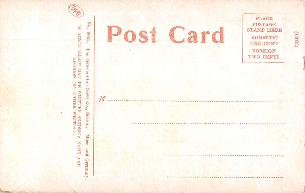 Oakland Maine MCRR Train Station Vintage Postcard AA41227 - Image 2