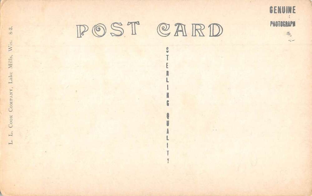 North Platte Nebraska Union Pacific Depot Train Station Real Photo PC AA44205 - Image 2