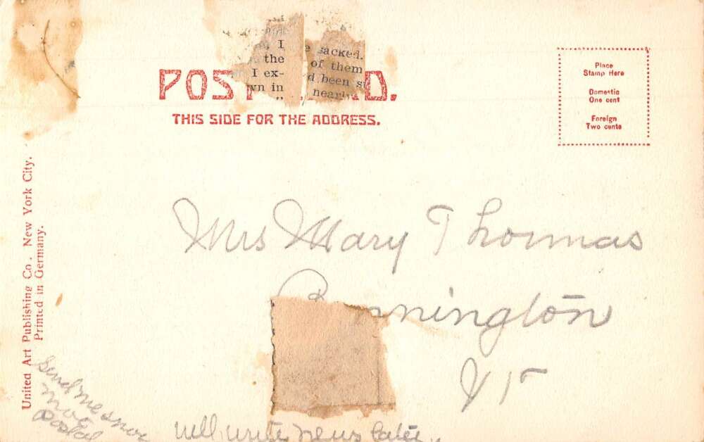 Lake Dunmore Vermont Looking South Scenic View Vintage Postcard AA44430 - Image 2