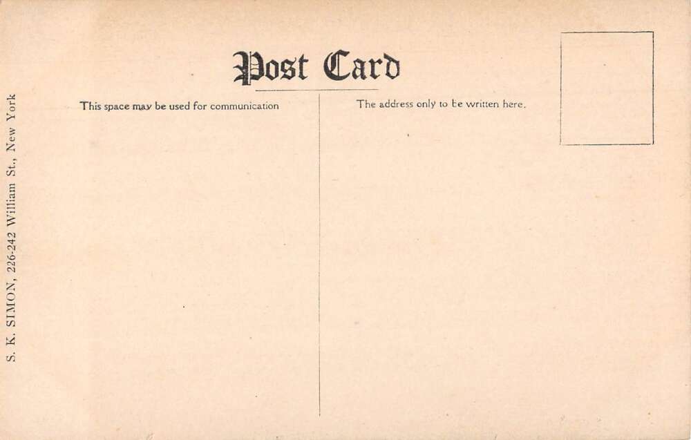 New York City Debarkation Hospital Operating Room Nurse Vintage Postcard AA44568 - Image 2