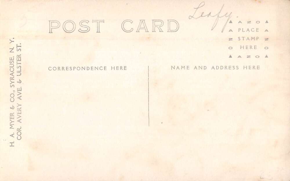 Elbridge New York Elbridge House Real Photo Vintage Postcard AA45306