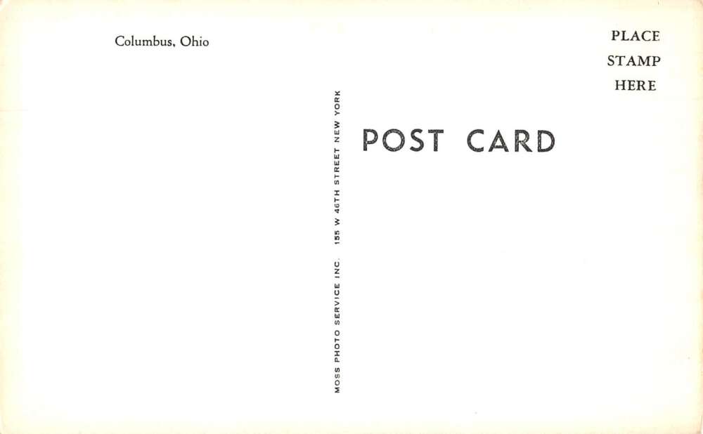 Columbus Ohio Riverview Recreation Bowling Alley Real Photo Postcard AA48716 - Image 2