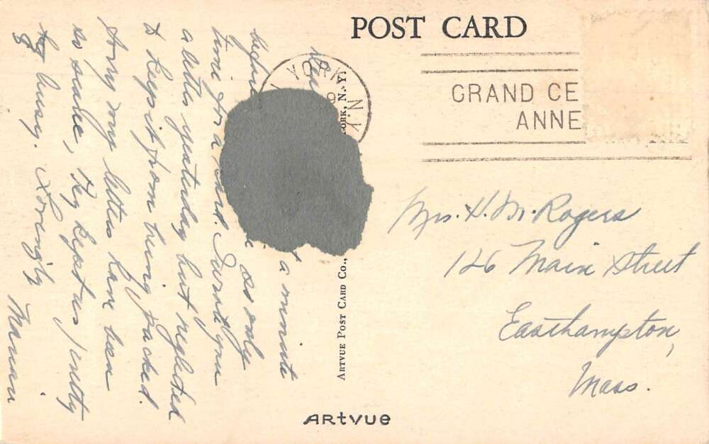 Briarcliff Manor New York Camp Edith Macy Ledges Vintage Postcard