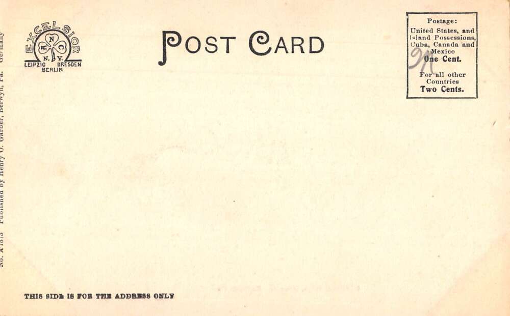 Berwyn Pennsylvania Easttown High School Vintage Postcard AA51817 - Image 2