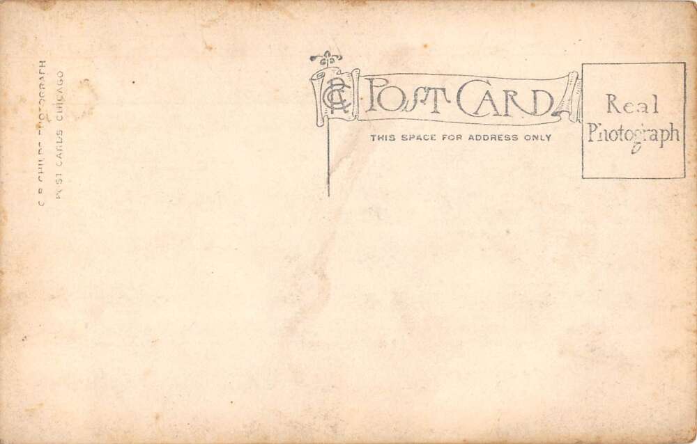 Princeton Illinois Electric Light Plant Water Works Real Photo Postcard