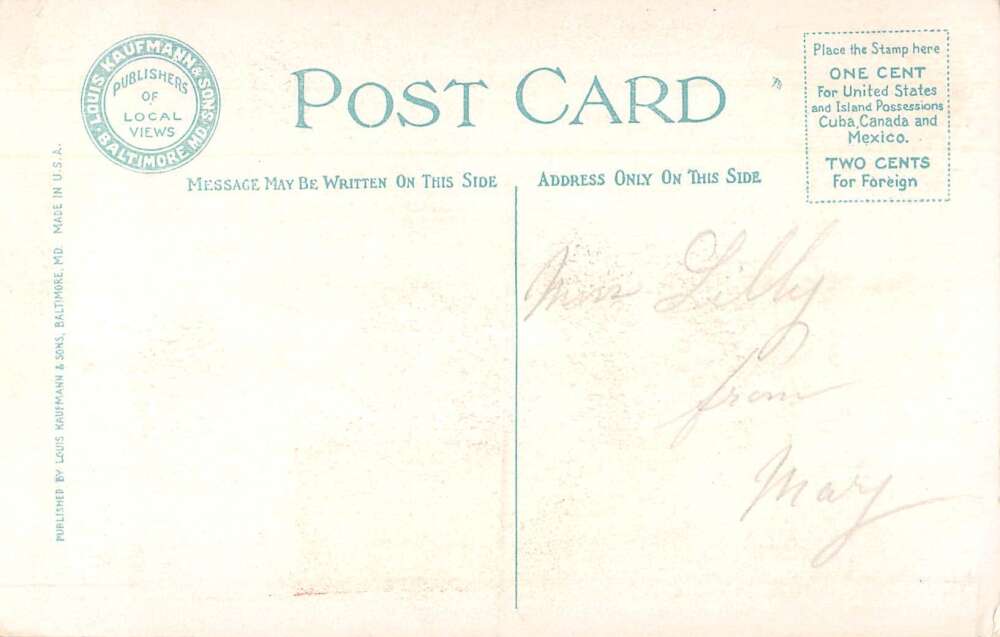 Betterton Maryland Philadelphia Steamer Arriving Vintage Postcard AA53791 - Image 2