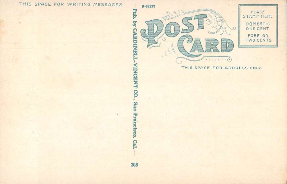 Oroville California Gold Mining Hydraulic Mining and Dredging Postcard AA54536 - Image 2