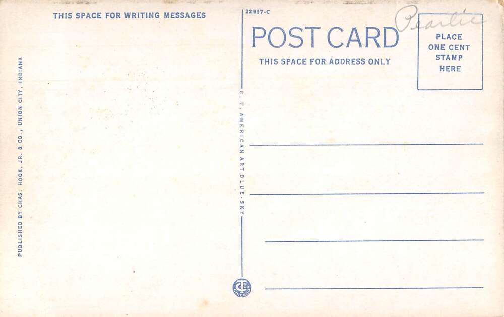 Union City Ohio UB Church Vintage Postcard AA54740 - Image 2