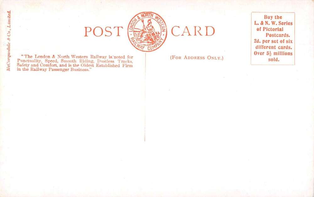 London NW Railway Royal Train HRH Prince of Wales Saloon Postcard AA54960 - Image 2