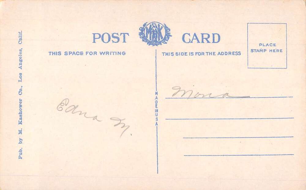 Tijuana BC Mexicao Longest Bar in the World Vintage Postcard AA54984 - Image 2