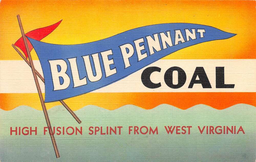 Cincinnati Ohio Middle West Coal West Virginia Blue Pennant Coal PC AA58154 Mary L. Martin Ltd