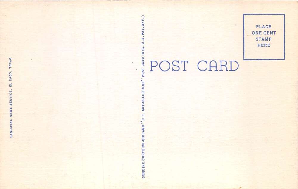 Fort Bliss Texas Beaumont General Hospital Large Letter Greetings PC AA59495 - Image 2