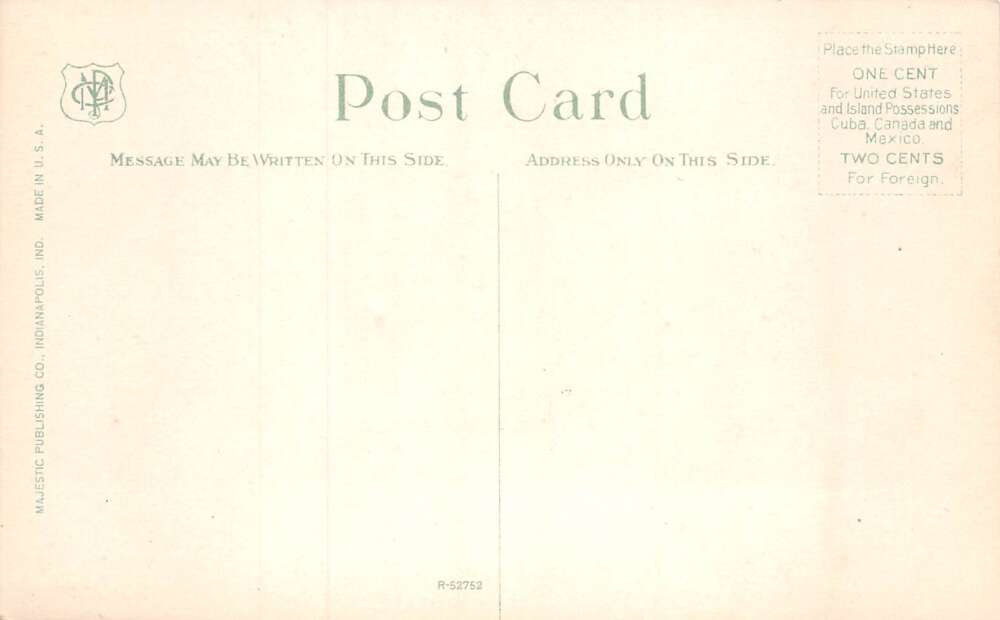 Indianapolis Indiana National Bank Safe Deposit Vault Vintage Postcard AA59549 - Image 2