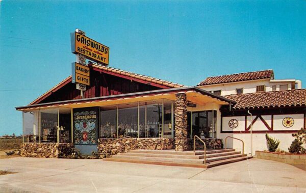 Claremont California Griswold's Swedish Restaurant Outside View PC AA63775