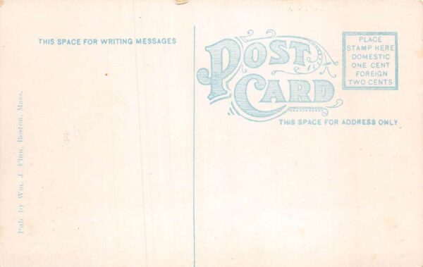 Plymouth Massachutsetts Main Street Vintage Postcard AA63794 - Image 2