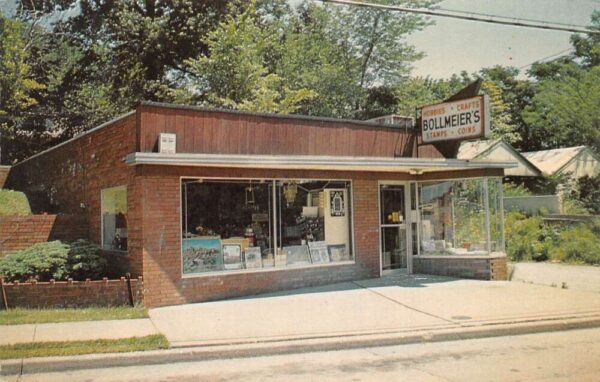 Belleville Illinois Bollmeier Hobby Shop Store Exterior Vintage Postcard AA63806
