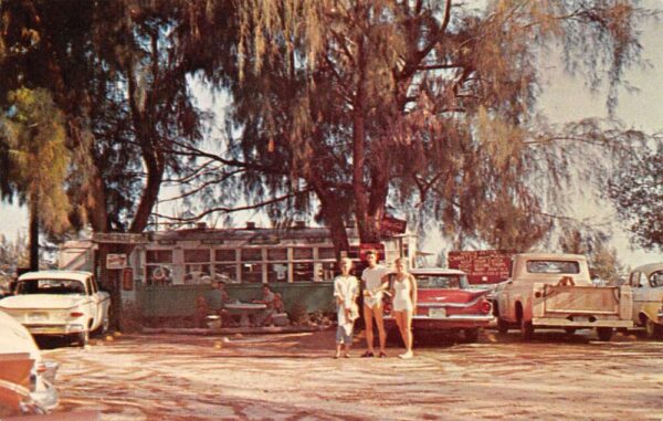 Nokomis Florida North Jetty Fish Camp Casey Key Sea Going Street Car PC U24