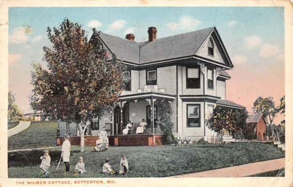 Betterton Maryland Wilmer Cottage Front Exterior View Vintage Postcard U33