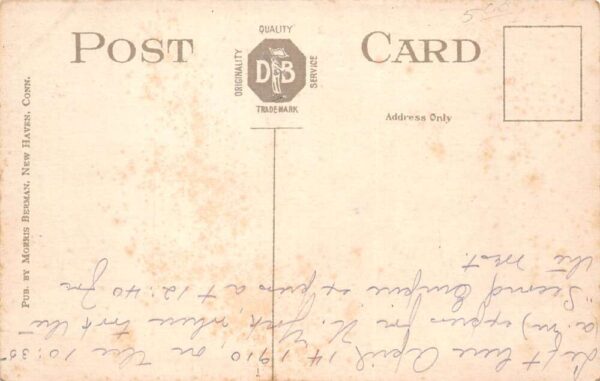 Stamford Connecticut Railraod Station Vintage Postcard AA63905 - Image 2