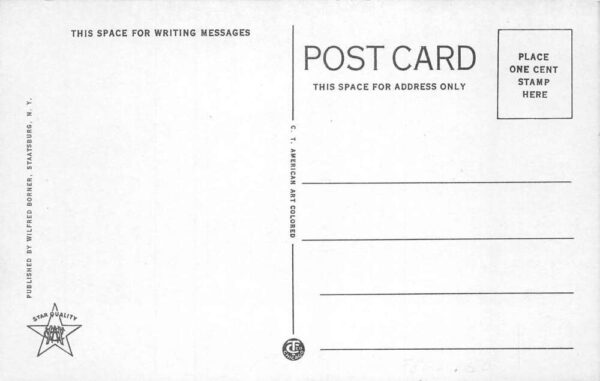 Staatsburg New York NYC Railroad Station Vintage Postcard AA63908 - Image 2