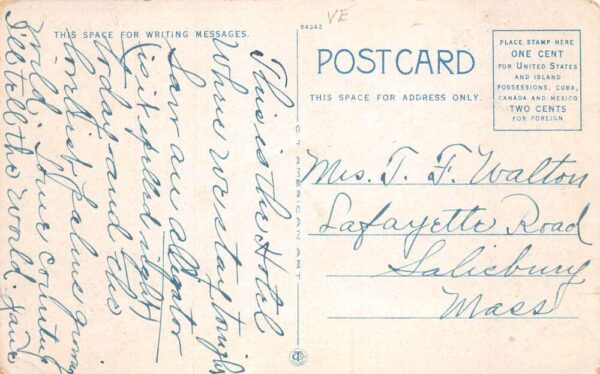 Waycross Georgia Phoenix Hotel Vintage Postcard AA63940 - Image 2