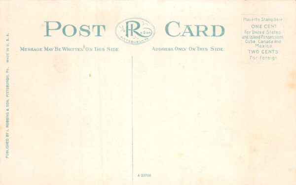 Duquesne Pennsylvania Second Street Oliver School Vintage Postcard AA63945 - Image 2