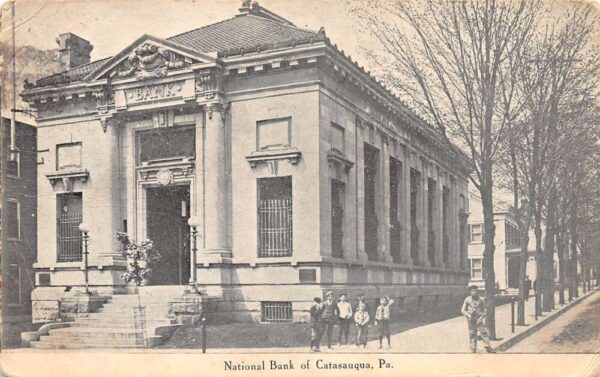 Catasauqua Pennsylvania National Bank Vintage Postcard AA63976
