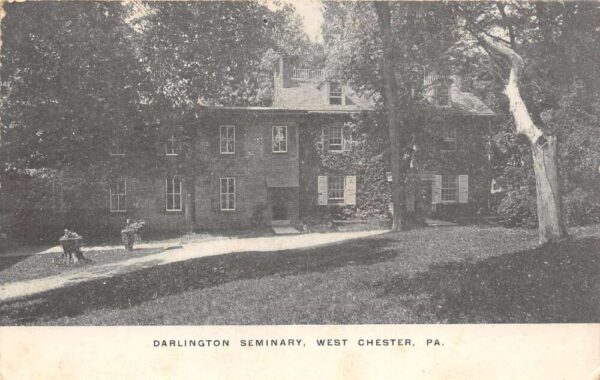 West Chester Pennsylvania Darlington Seminary Vintage Postcard AA64018