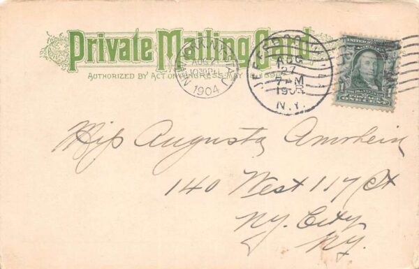 Callicoon New York Several Views of Main Street Vintage Postcard U528 - Image 2