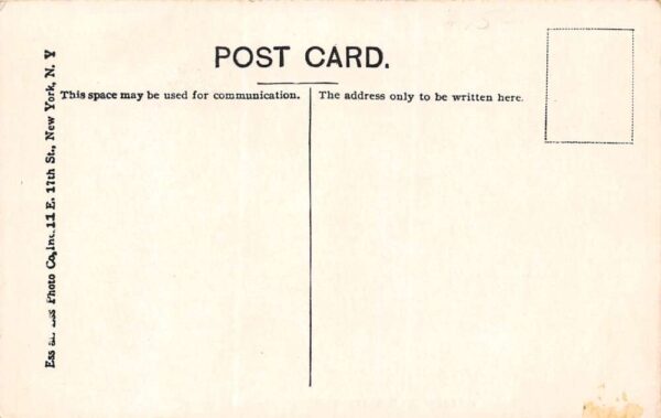Unadilla New York Post Office and Main Street Vintage Postcard U536 - Image 2