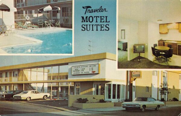 Chula Vista California Traveler Motel Suites Exterior, Pool, and Rooms PC U605