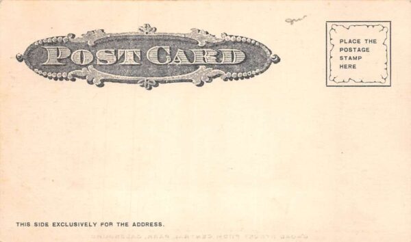 Galesburg Illinois Broad Street View from Central Park Vintage Postcard U701 - Image 2