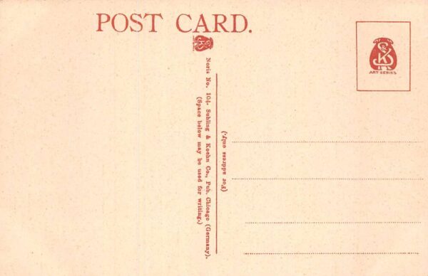 Waukegan Illinois Genessee Street Vintage Postcard U753 - Image 2