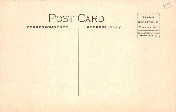 Rochelle Illinois Looking North on Washington Street Vintage Postcard U825 - Image 2