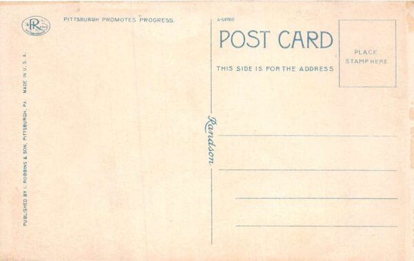 Pittsburg Pennsylvania Kennywood Park Athletic Fields Vintage Postcard U868 - Image 2