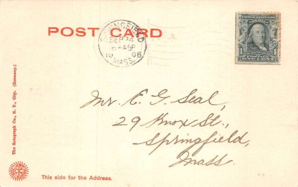 Monarch Park Pennsylvania General View of Park Vintage Postcard U870 - Image 2