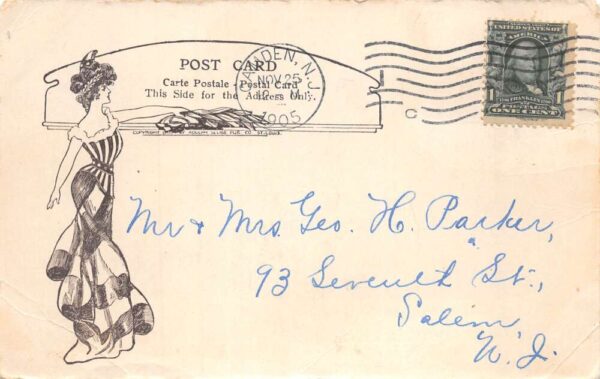 Lee and Camden New Jersey PRR Terminal and Ferry Vintage Postcard AA64211 - Image 2