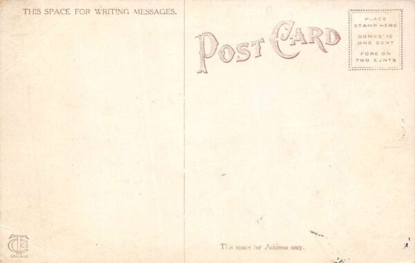 Hammond Indiana State Street West from Hohman Vintage Postcard U884 - Image 2