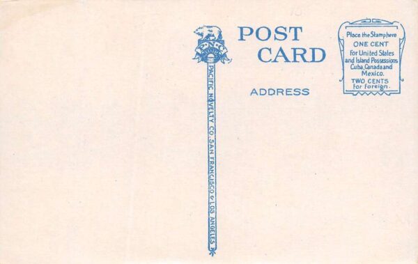 Palo Alto California Varsity Theatre Entrance Vintage Postcard U915 - Image 2