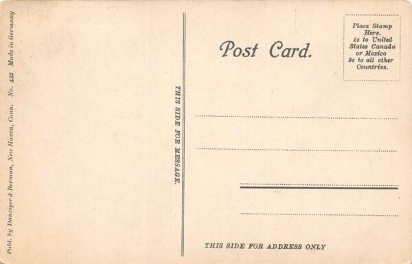 Bridgeport Connecticut Poli's Theatre Exterior with Crowd pictured Postcard U920 - Image 2