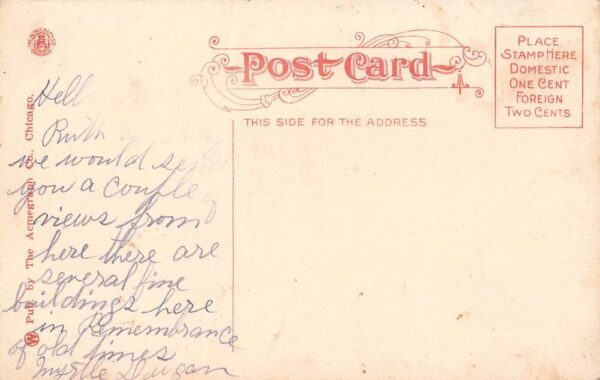 Fort Dodge Iowa Princess Theatre Entrance Vintage Postcard U927 - Image 2