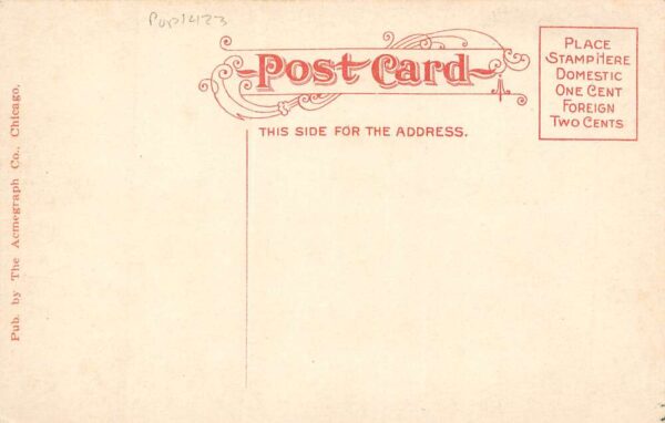 Friendship New York Main Street View From West Vintage Postcard U1004 - Image 2