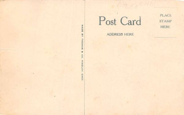 Fostoria Ohio Main Street Looking South Vintage Postcard U1005 - Image 2