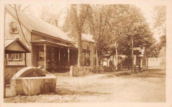 Shushan New York Street Scene Real Photo Vintage Postcard AA64297