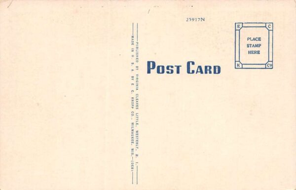 Westerly Rhode Island Broad Street and Town Hall Vintage Postcard U1166 - Image 2