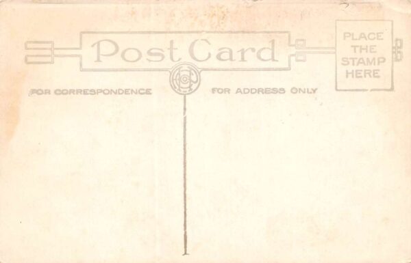 Storm Lake Iowa East Side of Main Street Bird's Eye View Vintage Postcard U1360 - Image 2